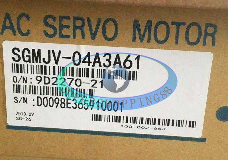 1PC YASKAWA SERVO MOTOR SGMJV-04A3A61