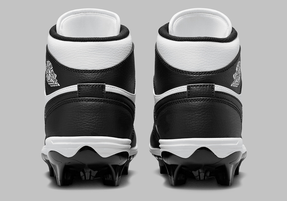 Nike Air Jordan 1 Mid TD Black White Panda FJ6805-100 sz 10 Men's