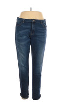 Marks  Spencer Relaxed Slim Dark Blue Jeans