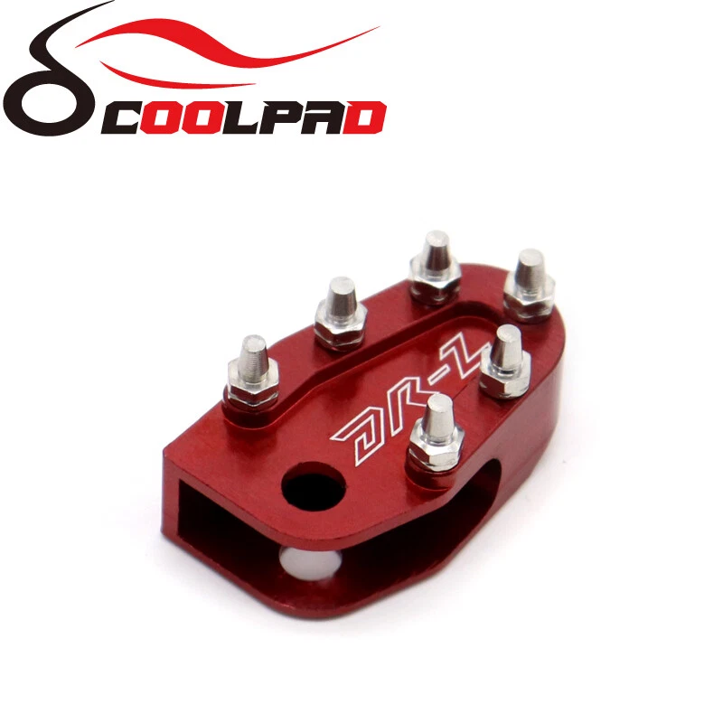 Placa de extensión de punta de palanca de pedal de freno para Suzuki DRZ400 DRZ400E DRZ400S DRZ400SM Foto 3 de 4