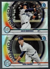 2020 Bowman Chrome Scouts Top 100 Inserts #BTP1-100 Finish Your Set,U Pick