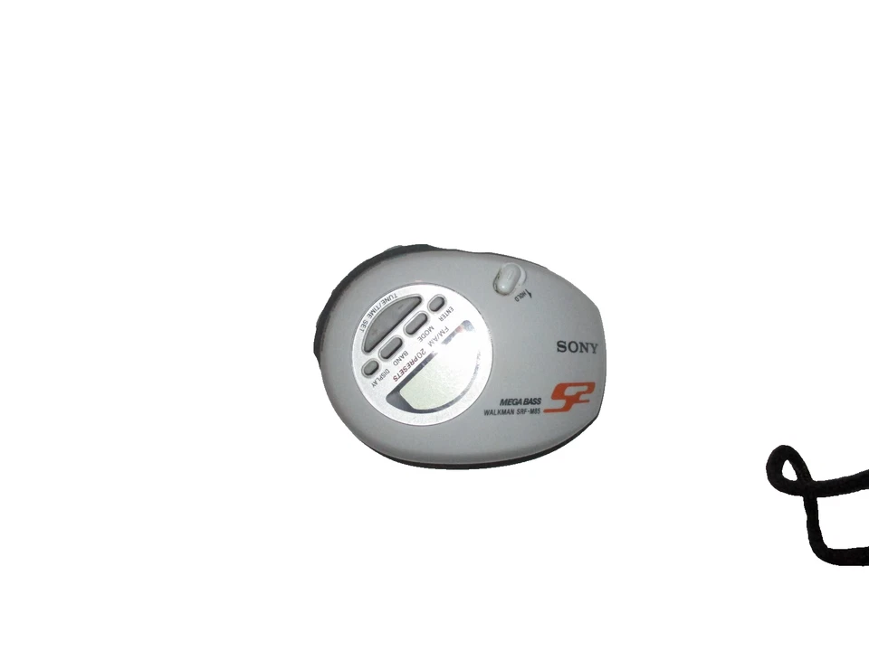 Sony Walkman SRF-M85 S2 Sports FM/AM Radio • Mega Bass • Belt Clip • Tested - Image 3 of 4