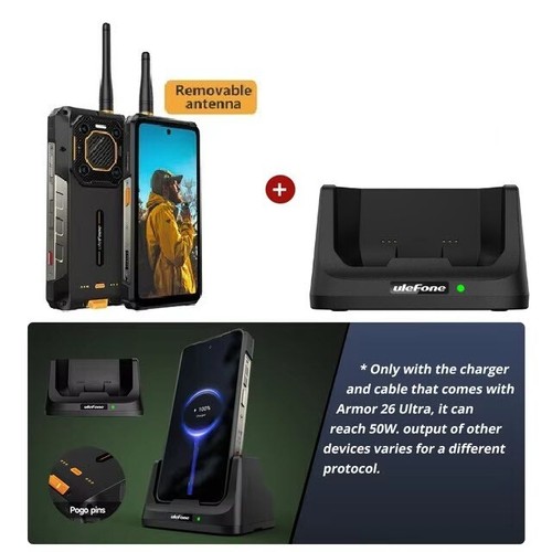 Ulefone Armor 26 Ultra Walkie-Talkie: 12Gb + 512Gb: 200MP Optical Zoom: 22000mAh - Picture 18 of 22