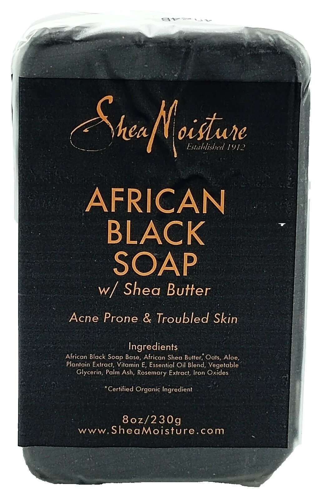 Shea Moisture Shea Butter African Black Soap Body Bar Soaps