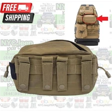 Smittybilt GEAR Tactical Pouch Storage Bag Molle 8x5 Jeep Wrangler CJ YJ TJ JK