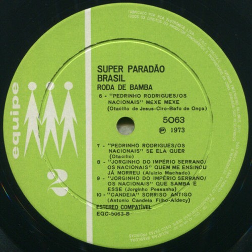 Super Paradão Brasil Samba Wheel | Various | Good Condition - 第 4/4 張圖片