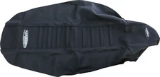 SDG 9-Pleat Gripper Seat Cover Black/Black 96345