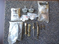 Mixed Lot Of " NOS " And Used Door And Cabinet Hardware " GREAT USEABLE LOT "