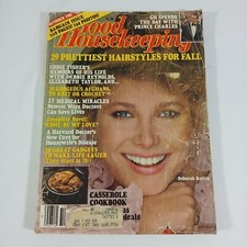 1981 October Good Housekeeping Magazine, Deborah Raffin Hairstyles & Recipes