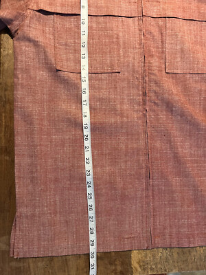 T-shirt Scandia Woods Col V Rouge Vif - Coton 100%, Poche, Taille S, Neuf Avec étiquette