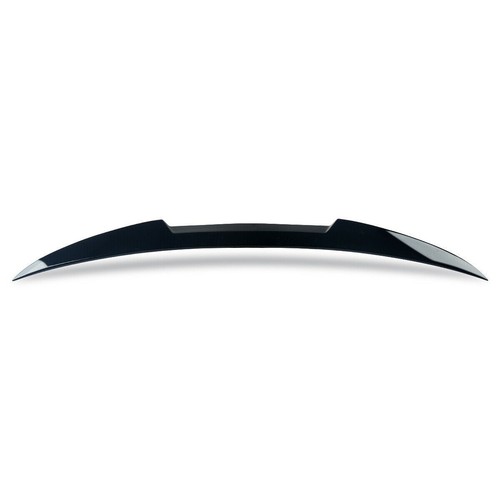 FOR AUDI A3 S3 RS3 8V SALOON REAR BOOT TRUNK SPOILER M4 V STYLE 13-20 GLOS BLACK - Picture 5 of 5