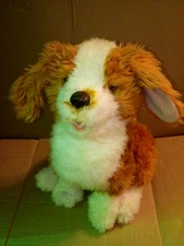 Ageless Innovations Joy for All Companion Pet Brown & White Dog.