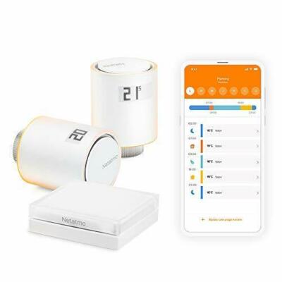 NETATMO NVP Starterpaket mit intelligentem Wi-Fi-Basiskit für Zentralheizung