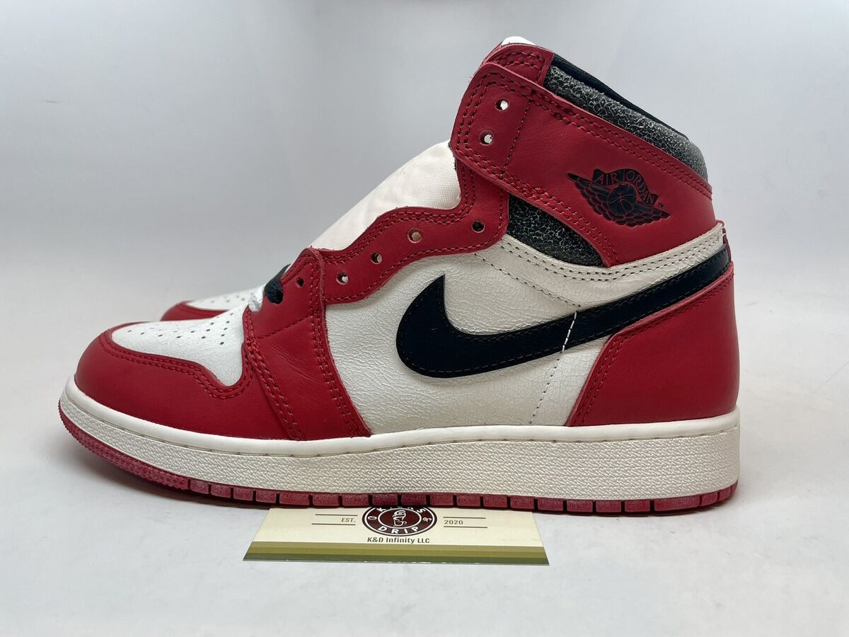 Air Jordan 1 Retro High OG GS Chicago 'Lost & Found' Youth sz 5Y 5.5Y 6Y  6.5Y 7Y