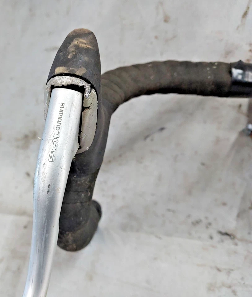 CTA La Technique Avion Dropbar Handlebar 1" Quill Stem Shimano 105 Brake Levers! - Image 2 of 4