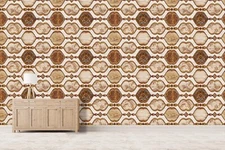 3D Graphic Pattern G2470 Wallpaper Wall Murals Removable Self-adhesive Honey