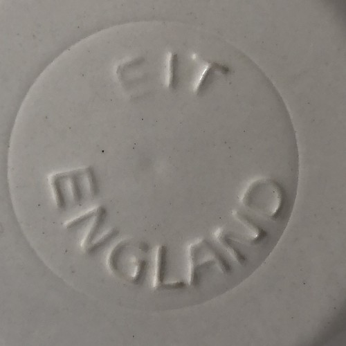 Vintage H Aynsley Co Copenhagen Cereal Bowls 6 .5" Ironstone England Set 8 - Picture 24 of 24