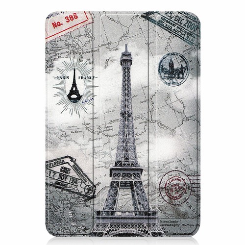 Folio Smart Cover Tri-Fold Leather Stand Case Cover For Apple iPad mini 6 A17Pro - Picture 126 of 148