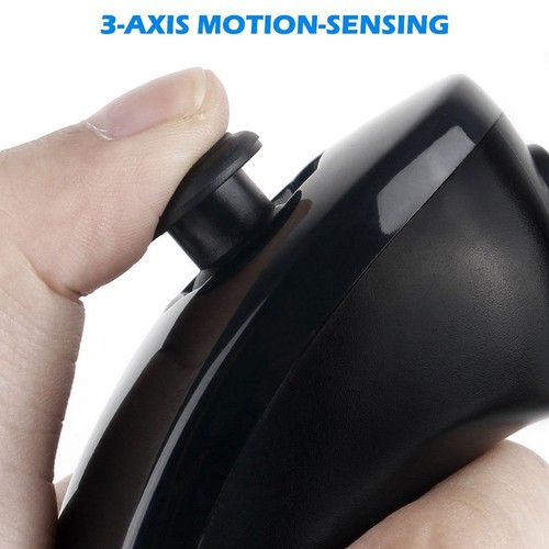 2X Wii Nunchuck Controllers Remote Jostick Game for Wii Wii U Video Game Console - Picture 3 of 23