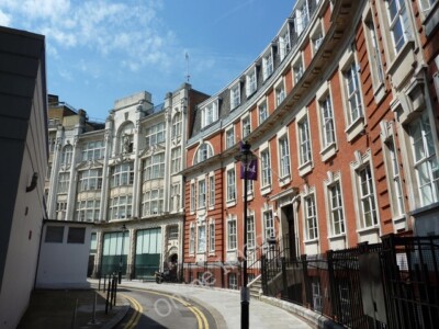 Photo 6x4 North Crescent London Delightful crescent of buildings, obscure c2011