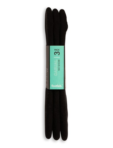 FootLab Mens 24 Pack Socks Casual No Show, Cushioned - Picture 2 of 4