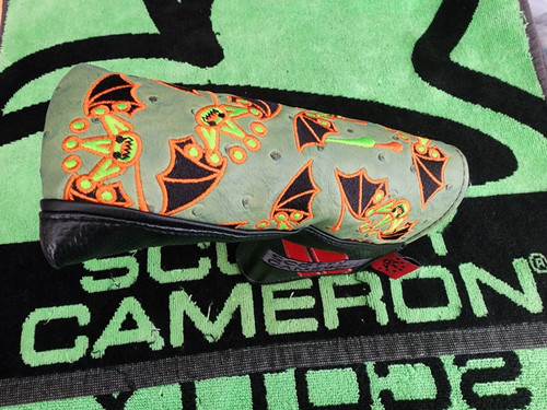 Scotty Cameron Patchwork Select/Halloween The Bogey Monster Putter headcover⛳⛳⛳