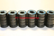 Lot 1-1000pcs in-line skate BLUE seals hockey bearings Fidget Spinner 608-2RS