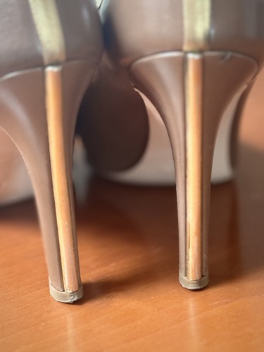 Miu Miu Pumps Nougat mit Gold abgesetzt Größe 41 - Bild 11 von 18
