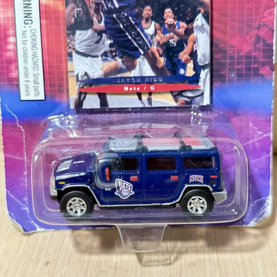 Jason Kidd 2004 New Jersey Nets Hummer H2 Fleer Diecast Car Brand New Read Blw! - Image 3 of 4