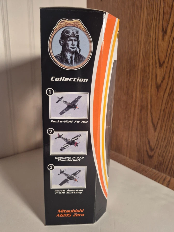 Matchbox Collection Mitsubishi A6M5 Zero WWII Airplane Fighter Plane - Image 4 of 4