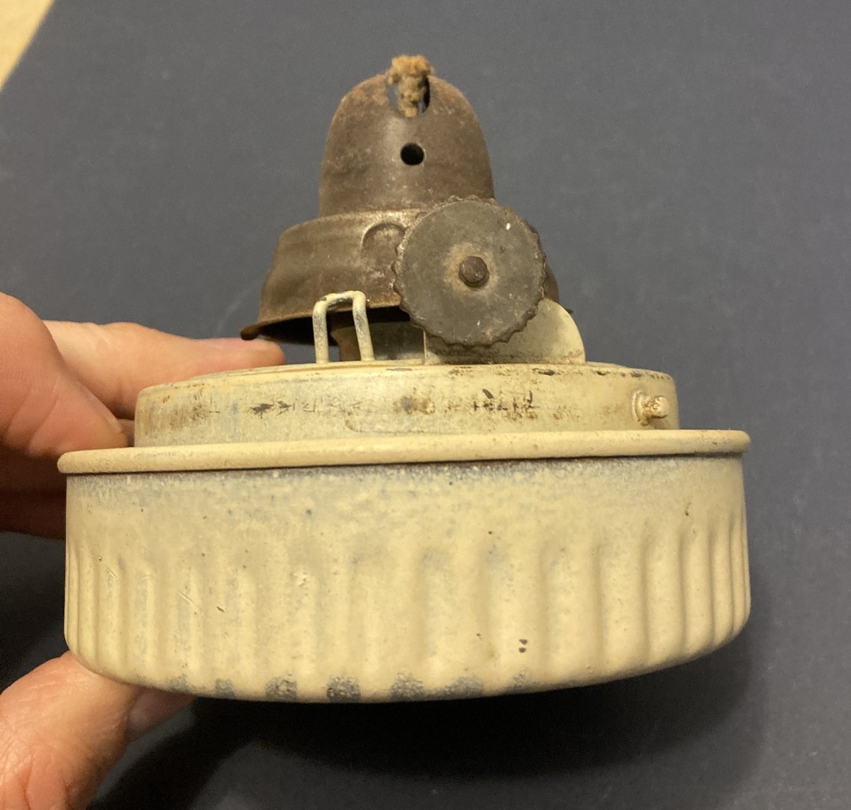 Vintage Dietz Vesta Railroad Lantern Burner and Fount | eBay