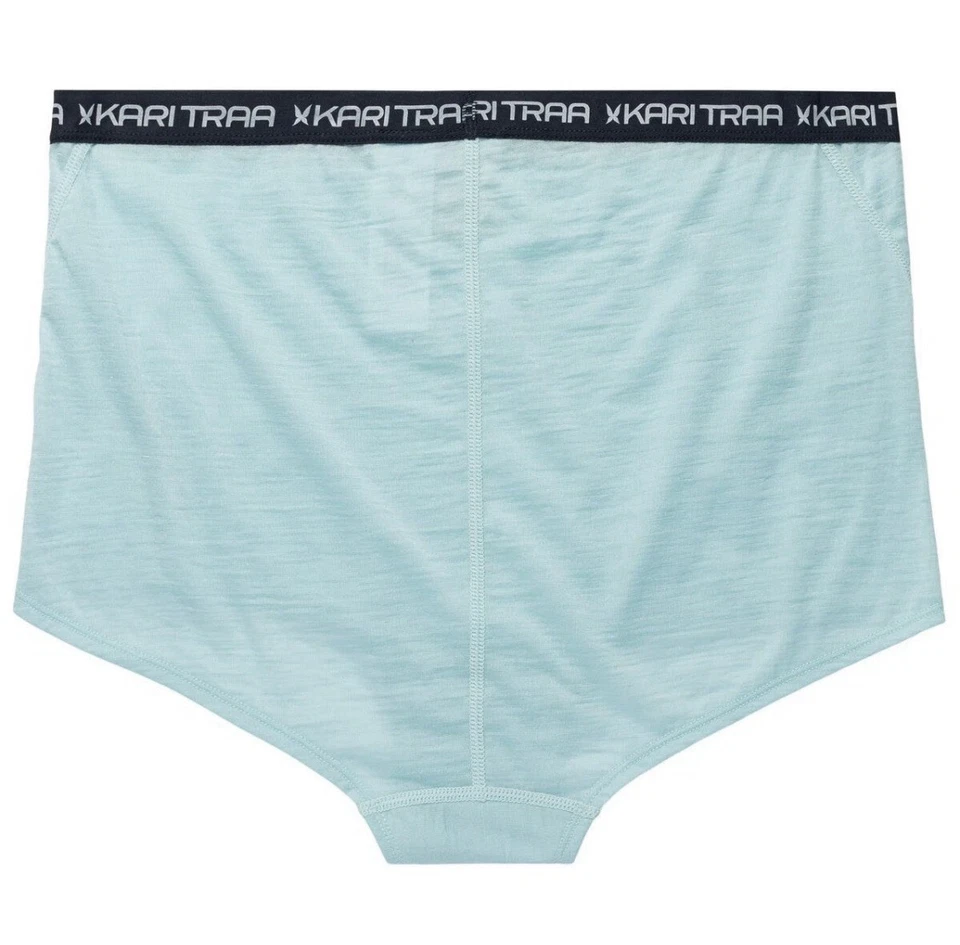 Bragas boxer/boyshort Kari Traa 100 % lana merino verde menta talla L Foto 2 de 4