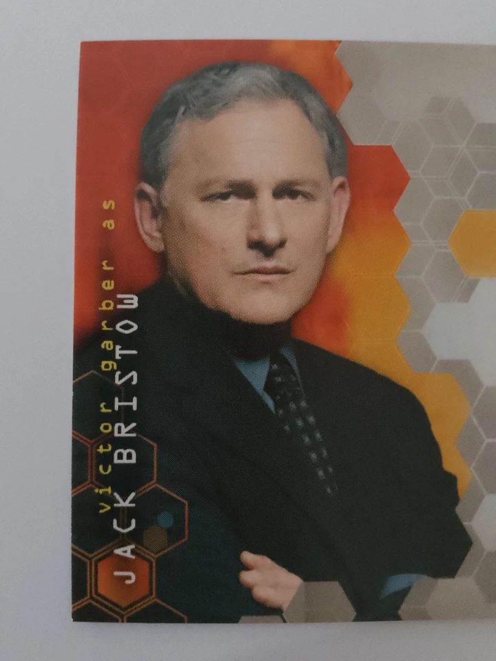 Victor Garber Inkworks 2002 Alias Season 1 A3 Autograph Jack Bristow - Image 3 of 4
