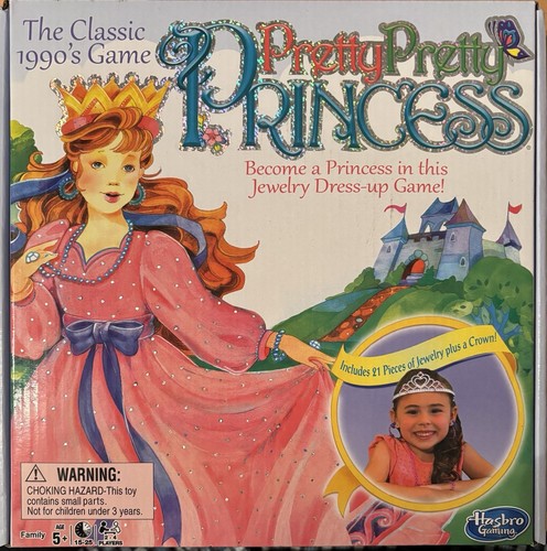 Pretty Pretty Princess Game - Become A Princess Dress-up Game - Complete - VG