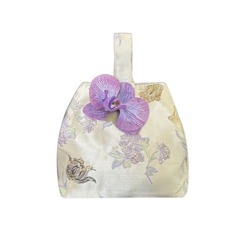 Cloth Hanfu Knot Wrist Bag Chinese Style Festive Sugar Bag Daily - Picture 8 of 14