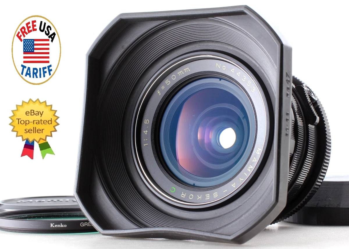 Mamiya Sekor E 50mm f2 Prime Lens for ZE / ZM Cameras -Read, As is- [B