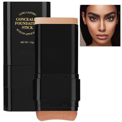 2 in 1 Dual-Ended Long-Lasting Concealer Korean Foundation Contour Stick, Waterp