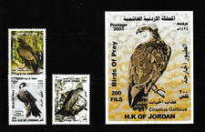 Jordan 2003 Birds of Prey Set and Sheet UM Cat £21