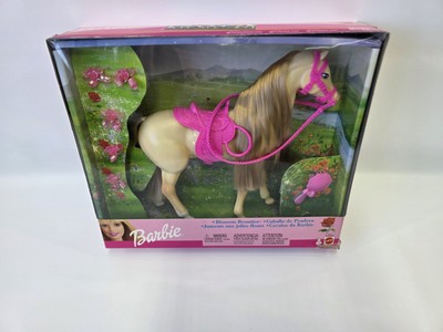 Mattel Barbie Blossom Beauties Meadow Mares Butterfly Horse, 2002