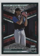 2023 Panini Elite Extra Edition Green Status 467/499 Cole Schoenwetter #10 0hv6