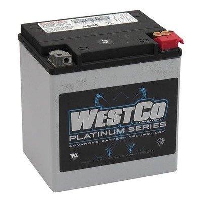 Westco, AGM Batterie versiegelt. 12 Volt, 30AMP, 400CCA, 97-20 FLT / Touring
