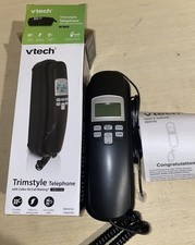 VTech Trimstyle Black Landline Phone With Caller ID Call Waiting Model CD1113