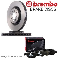 BERMBO REAR BRAKE DISCS PADS FOR RANGE ROVER SPORT 3.0 TD SDV6 L494 2013+