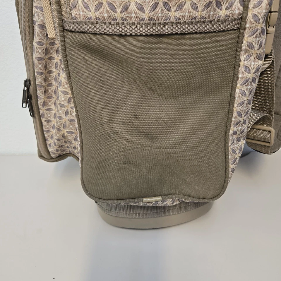 Carro de golf Datrek Sport Hi 5 para damas bolsa de personal - tostado Foto 4 de 4