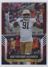 2021 Score Rookies Dots Red 164/460 Adetokunbo Ogundeji #395 10k8