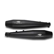 Red Rooster Stellar Black Exhaust fit for RE Continental GT / Interceptor