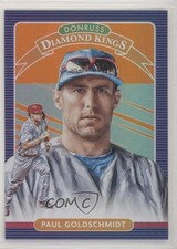 2020 Panini Donruss Diamond Kings Holo Orange Paul Goldschmidt #25 0nr3