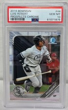 2019 Bowman Chrome Prospects LUIS ROBERT RC ROOKIE CARD PSA 10 GEM MINT