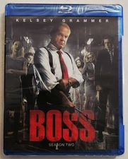 BOSS SEASON TWO 2 BLU-RAY KELSEY GRAMMER BRAND NEW FAST SHIPPING 