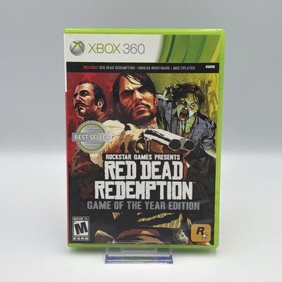 Red Dead Redemption Game of the Year Edition Xbox 360 CIB